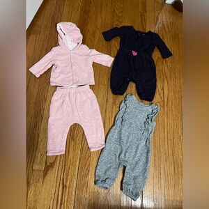 Lot of 3 Baby Gap Outfits- Size 0-3 Months- Pre-owned